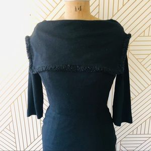Black vintage Jay Herbert dress, S